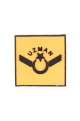 Single Sword Plastik Patch - Peç Uzman Rütbe BEJ - UZM.KD3