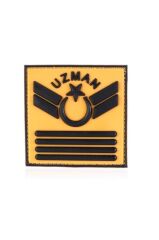 Single Sword Plastik Patch - Peç Uzman Rütbe BEJ - UZM.KD3