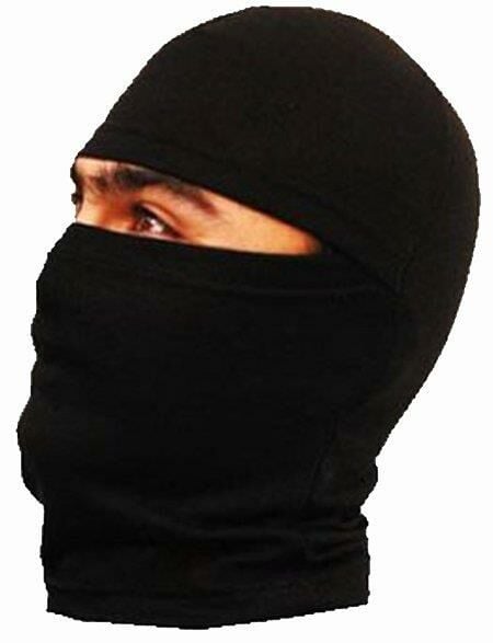 Single Sword Army Termal Kar Maskesi Erkek&Kadın Balaklava SİYAH