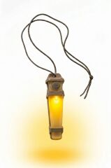 Single Sword Tactical Signal Light Kask ve Boyun Asmalı Pilli Taktik Sinyal Lambası 12 cm