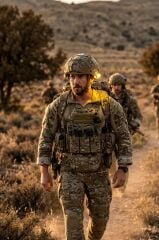 Single Sword Tactical Signal Light Kask ve Boyun Asmalı Pilli Taktik Sinyal Lambası 12 cm KIRMIZI