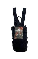 Single Sword 2 Şarjör Kapasiteli Cep - Sert Pounch Kumaş Yedek Şarjör Cebi SİYAH