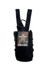 Single Sword 2 Şarjör Kapasiteli Cep - Sert Pounch Kumaş Yedek Şarjör Cebi SİYAH