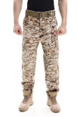 Kamuflaj Taktik Çöl Rengi Pantolon (İthal) Çöl Dijital -Çöl Kamuflaj-Taktik Çok Cepli 2XL - Ç.KAMUFLAJ