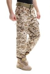Kamuflaj Taktik Çöl Rengi Pantolon (İthal) Çöl Dijital -Çöl Kamuflaj-Taktik Çok Cepli Ç.KAMUFLAJ - XL