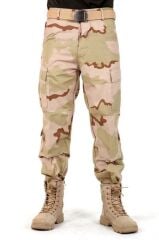 Kamuflaj Taktik Çöl Rengi Pantolon (İthal) Çöl Dijital -Çöl Kamuflaj-Taktik Çok Cepli Ç.KAMUFLAJ - XL