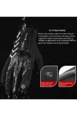 Single Sword Termal Dokunmatik Reflektör İkazlı Eldiven SİYAH - XL