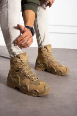 Single Sword SS611 Su Geçirmez Asker Polis Kısa Tactical Bot BEJ - 40