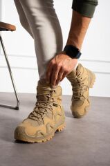 Single Sword SS611 Su Geçirmez Asker Polis Kısa Tactical Bot BEJ - 43