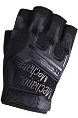 Mechanix Yarım Parmak Eldiven- Taktik Destekli Mexhanix Kadın Erken unisex Eldiven XL - SİYAH