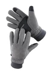 Single Sword Dokunmatik Polar Eldiven GRİ