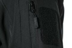 Single Sword Su ve Rüzgar Geçirmez Tactical Softshell Mont SİYAH - L
