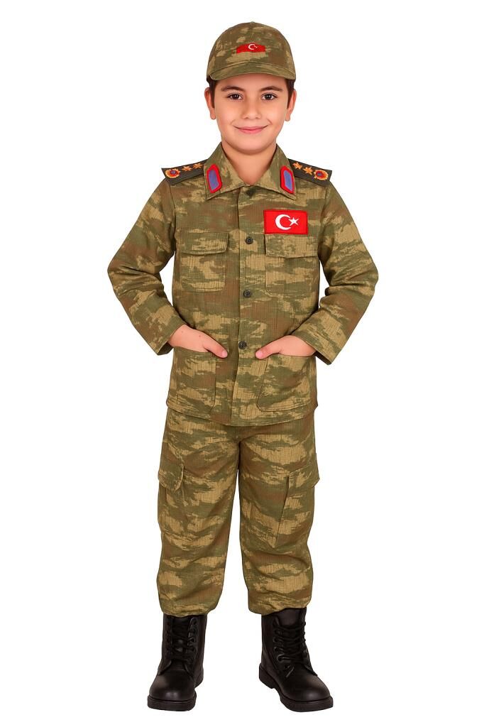 Sword Çocuk Asker Kıyafeti Single TSK - 9