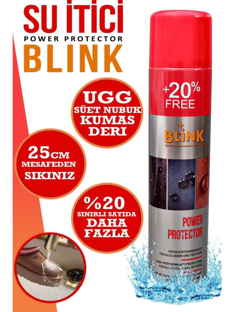 Blink Power Protector Deri ve Tekstil Su İtici Sprey 300 ml