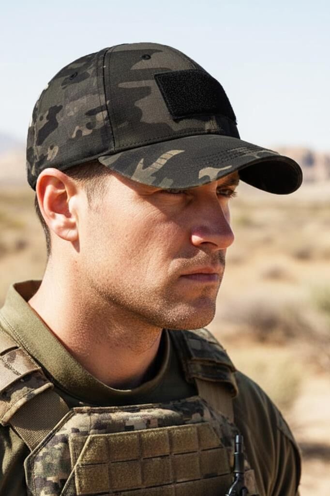 Cırtlı Kep İthal KAMUFLAJ