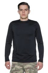 Single Sword Uzun Kol Microfiber T-Shirt - Tişört BEJ - 2XL