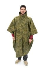 Single Sword Askeri Panço Yağmurluk Kamuflaj Desen XXS - KAMUFLAJ