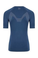 HZT14024 Thermoform Extreme Erkek Seamless Termal Tişört LACİVERT - M-L