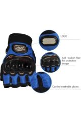 PRO BIKER DARBELİ YARIM PARMAK BEDENLİ 2XL - MAVİ