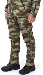 Metam Outdoor Softshell Su Geçirmez Kışlık Taktik Erkek Pantolon, Kamuflaj TSK - S
