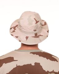 Single Sword Jungle Kep - Şapka - Katlanabilir Safari Fötr Şapkası HAKİ