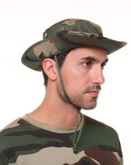 Single Sword Jungle Kep - Şapka - Katlanabilir Safari Fötr Şapkası USA