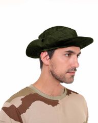 Single Sword Jungle Kep - Şapka - Katlanabilir Safari Fötr Şapkası HAKİ