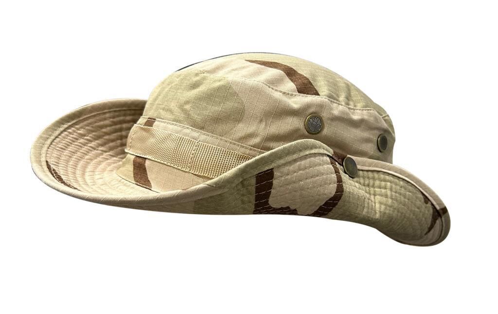 Single Sword Jungle Kep - Şapka - Katlanabilir Safari Fötr Şapkası Ç.KMF