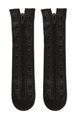 Askeri Bot Fermuar - Siyah Askeri Bot Fermuari - Bot Bağcık Fermuarı Aparatı