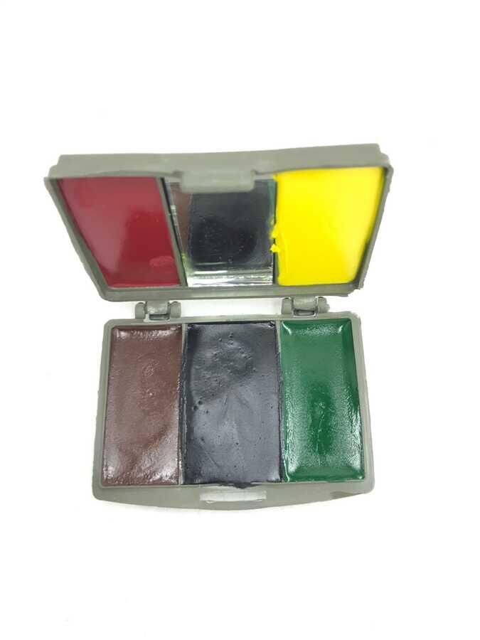 Single Sword Kamuflaj Yüz Boyası 5 Renkli ve Aynalı