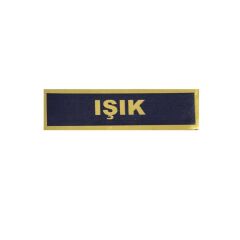 PVC Jandarma Asayiş İsimlik -