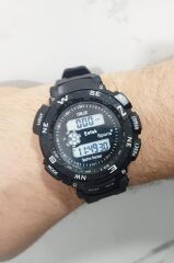 Single Sword Su Geçirmez Şafak Sayar Asker Saati&Erkek Kol Saati