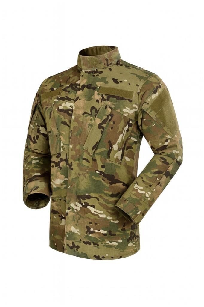 Single Sword Uzun Kollu Kamuflaj Gömlek- Multicam Taktik askeri gömlek MULTİCAM - 3XL