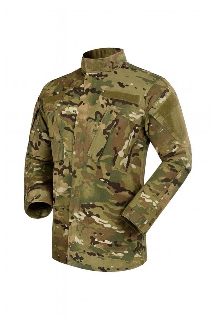 Single Sword Uzun Kollu Kamuflaj Gömlek- Multicam Taktik askeri gömlek MULTİCAM - 3XL