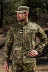 Single Sword Uzun Kollu Kamuflaj Gömlek- Multicam Taktik askeri gömlek MULTİCAM - 3XL