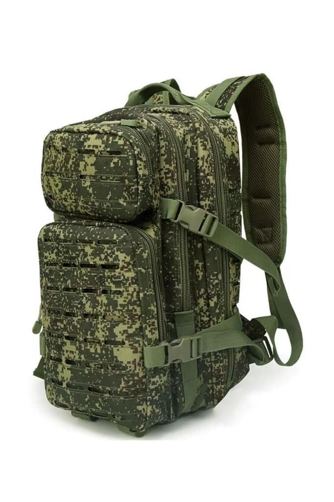 Single Sword 30 Litre Lazer Kesimli Taktik Sırt Çantası WOODLAND