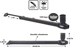 Duvar Arkası Teleskopik Dürbün, Savaş Oyunları, Airsoft, Dürbün,  5X20