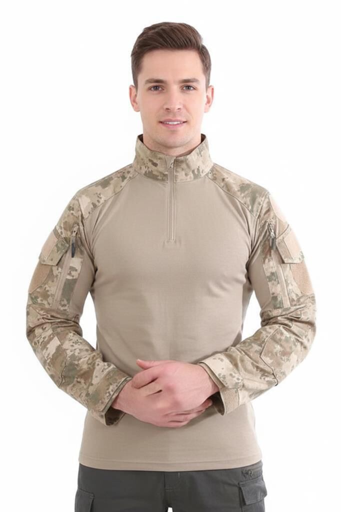 Single Sword Kadın&Erkek Outdoor ve Askeri Combat Tişört JAN - S