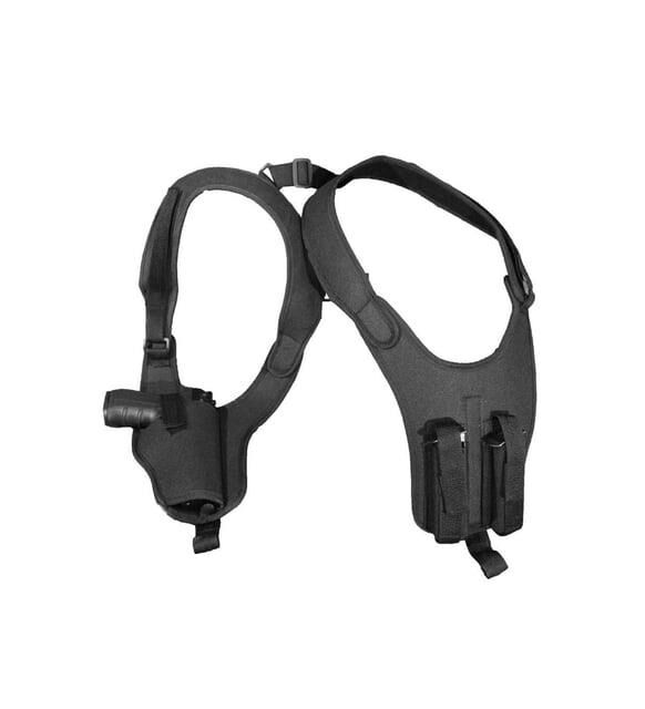 Single Sword Tactical Koltuk Altı Tabanca Kılıfı Çift Taraflı Siyah