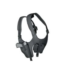 Single Sword Tactical Koltuk Altı Tabanca Kılıfı Çift Taraflı Siyah SİYAH