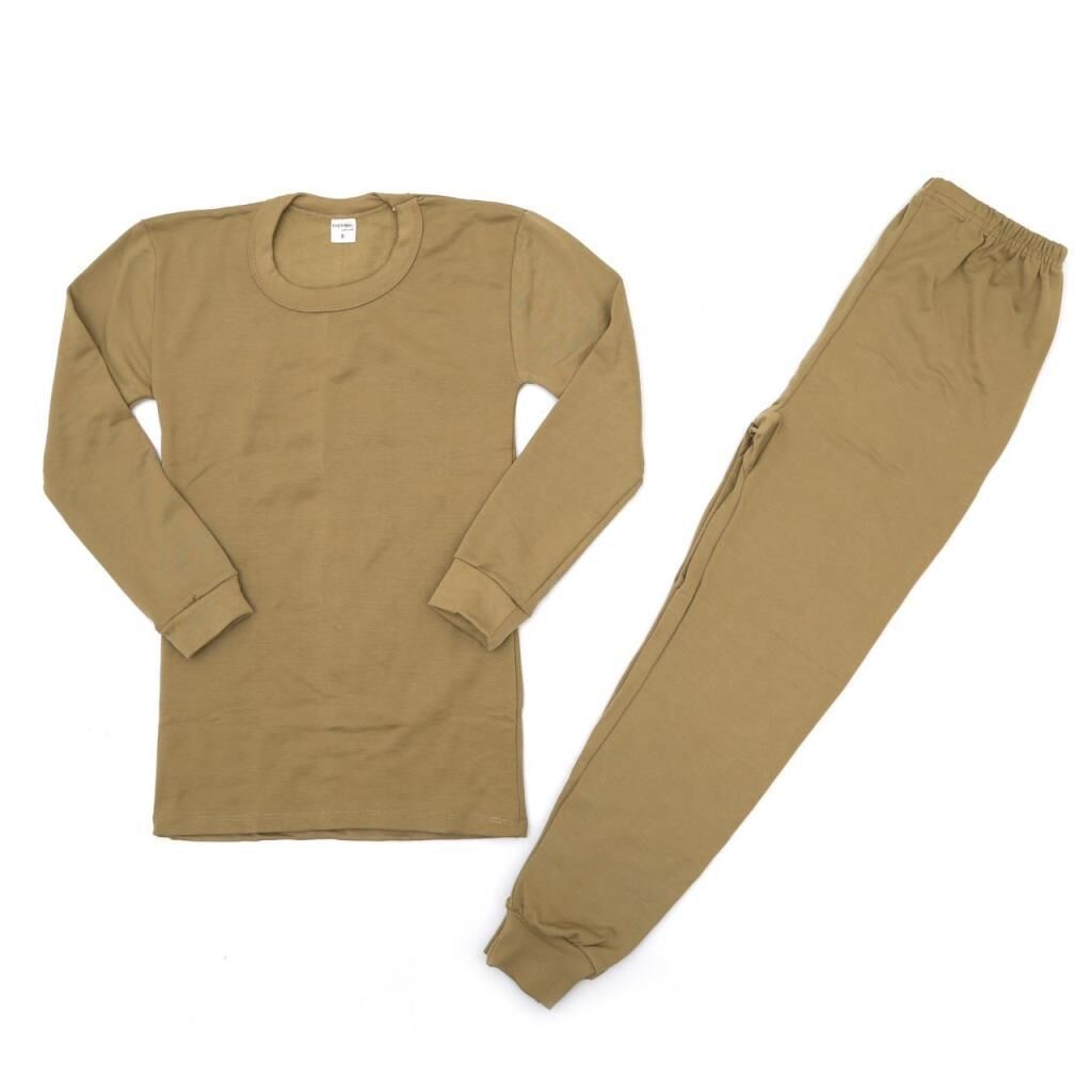 Single Sword Şardonlu Termal İçlik Takımı - Bej L-XL