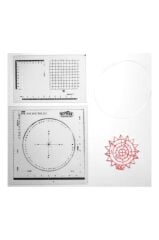 Single Sword Minkale Harita Ölçüm Cetvel Seti Askeri Minkale Seti