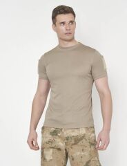 Single Sword SS Yakasıız Kısa Kol Tişört – LACOS Kumaş BEJ - 3XL