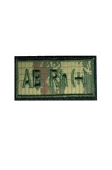 Single Sword Nakış Kan Grubu Patch - Peç TSK - A RH (-)