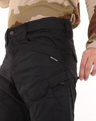 Single Sword Dayanıklı Erkek & Kadın Tactical Outdoor Koruma Taktik Pantolonu SİYAH - 32
