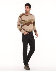 Single Sword Dayanıklı Erkek & Kadın Tactical Outdoor Koruma Taktik Pantolonu SİYAH - 34