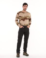 Single Sword Dayanıklı Erkek & Kadın Tactical Outdoor Koruma Taktik Pantolonu SİYAH - 38