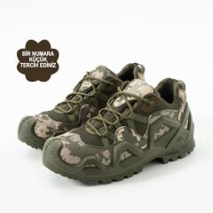 SS609 Nefes Alan Cordura Taktik Outdoor Kamuflaj Desen Özel Seri Ayakkabı MULTİCAM - 38