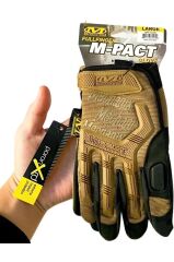 Single Sword Mechanix Tam Parmak Eldiven BEJ - XL