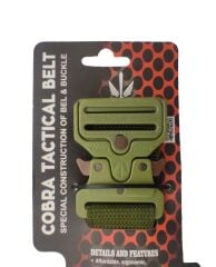 Single Sword Kobra Kemer - Taktik Outdoor ve Koruma Pantolon Kemeri Yerli 135 CM - HAKİ